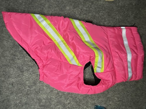Pink winter dog clothes - winter,