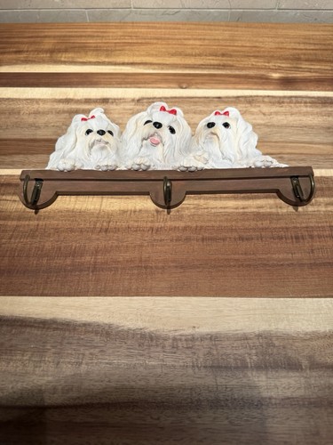 Dog trio wall key holder - dog,