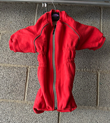 Red dog coat size - , medium