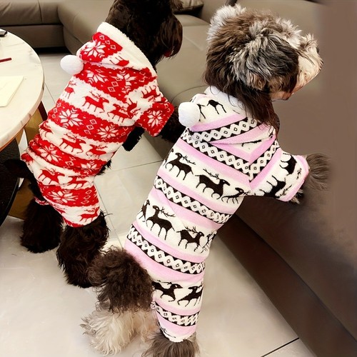 Winter dog christmas - christmas, jumpsuit
