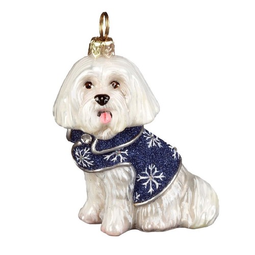 Maltese snowflake coat - in,