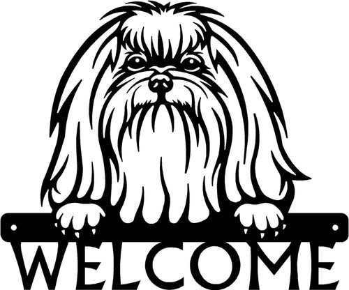 Maltese detailed dog face - maltese,