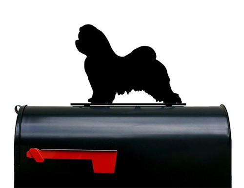 Maltese dog mailbox - maltese,
