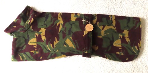 Double fleece dog coat - fleece, xl