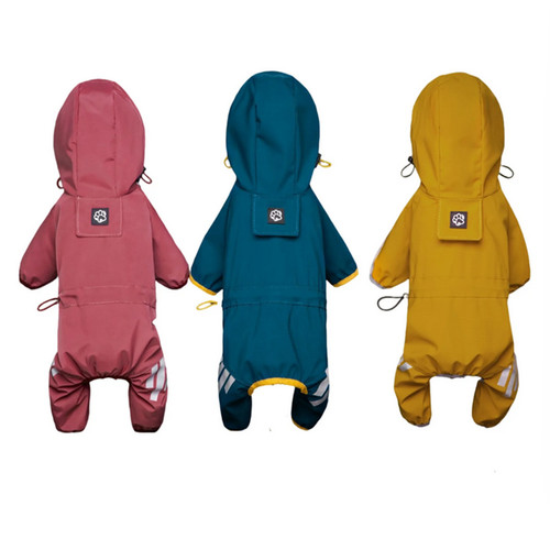 Dog raincoat reflective - dog,